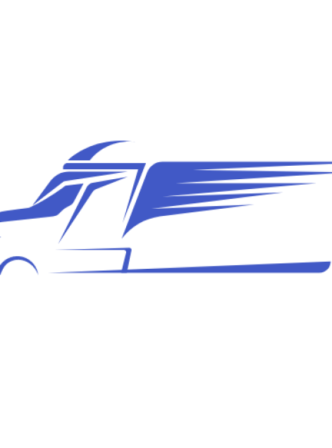 Simple Logistic Truck Logo